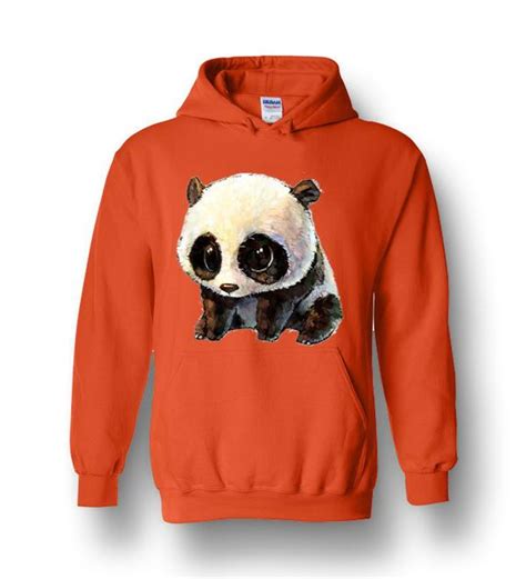 Cute Baby Panda Bear Panda For Girls Heavy Blend Hoodie Dreamstees