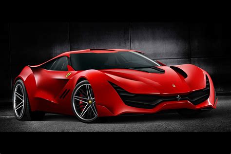 Futuristic Ferrari Cascorosso Looks The Real Deal Gtspirit