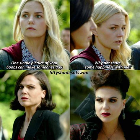 The Eq To Regina Really Thats The Gal Were Dating Regina And Emma Once Upon A Time Funny