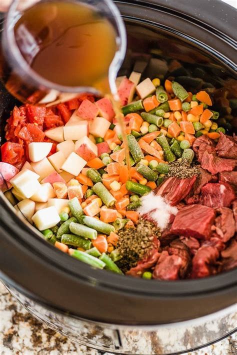 Check spelling or type a new query. 21 Crock-Pot Dump Dinners For Winter | Beef soup recipes ...