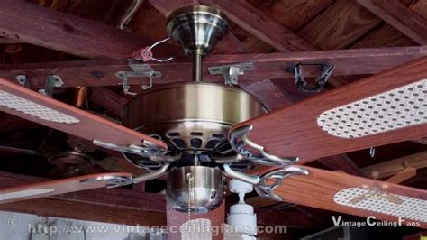 An electric ceiling fan is rotating about a fixed axis with an initial angular velocity of 0.260 rev/s. Caribbean Electric Ceiling Fan Model C-528SRL - YouTube