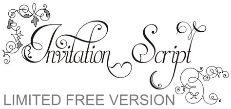 When choosing a best wedding fonts, you have to first ensure that the text style is anything but difficult to peruse. Invitation Script Font | dafont.com | Lettering design ...