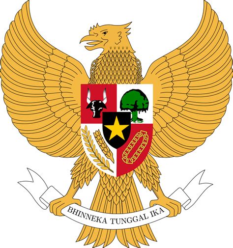 Download free garuda png png with transparent background. File:Coat of Arms of Indonesia.svg - Wikimedia Commons