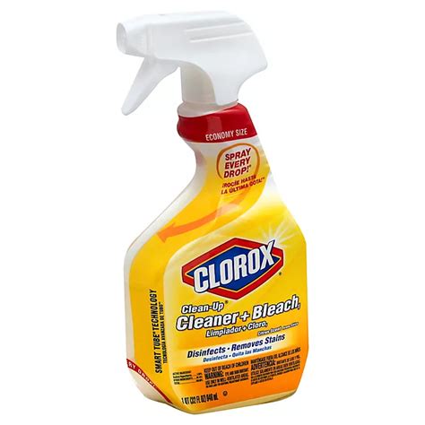 Clorox 32 Oz Clean Up Cleaner With Bleach Spray In Citrus Scent Bed