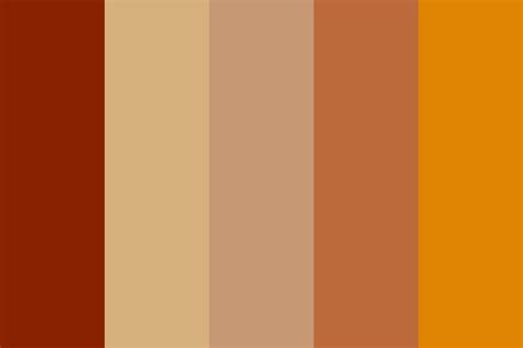 Wood Brown Color Palette