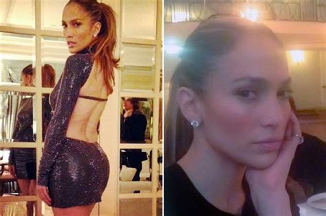 Jennifer Lopez Looks Stunning In Figure Hugging Sequin Frock For