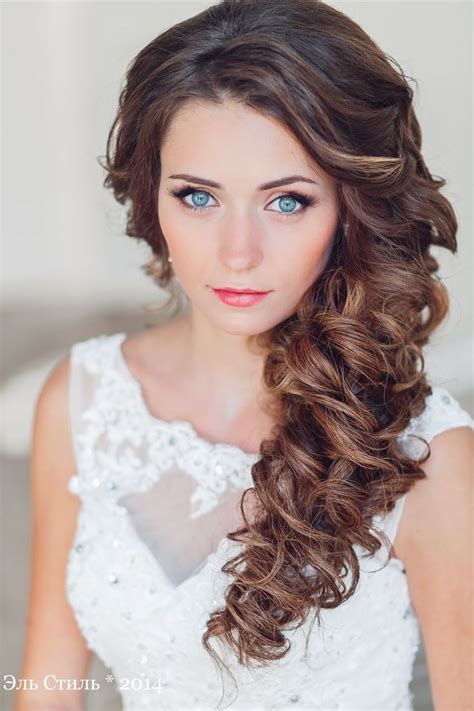 Best Hair Style For Bride Long Half Up Wavy Wedding Hairstyle