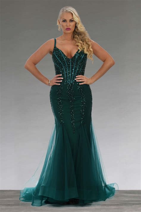 Full Length Corset Style Dress Af80196 Catherines Of Partick