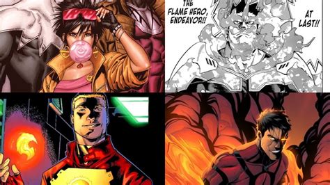 50 Cool Fire Superhero Names From Comics And Made Up