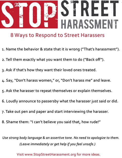 Images And Flyers Stop Street Harassment