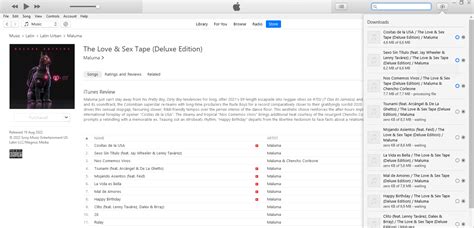 Maluma The Love And Sex Tape Deluxe Edition Itunes Plus M4a Itd Music