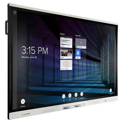 White Smart Board 65 Mx Series Interactive Display With Iq Power