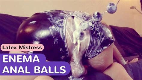 Extreme Femdom Enema Anal Play With Whipped Cream And Anal Balls In My Slaves Ass Xxx Videos