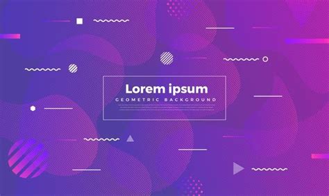 Premium Vector Geometric Background Bright Colors And Dynamic Shape