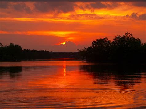 Sunset Over Lake Barkley By Mcallisterbryant On Deviantart