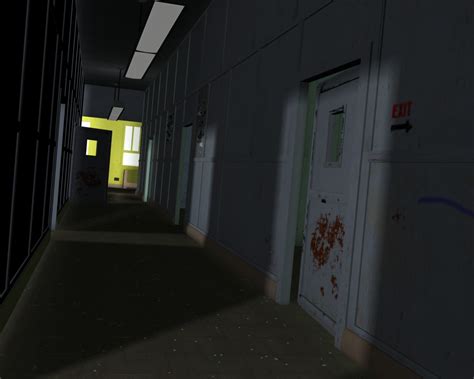 Creepy Hallway 3d By Rubenvoorhees1 On Deviantart