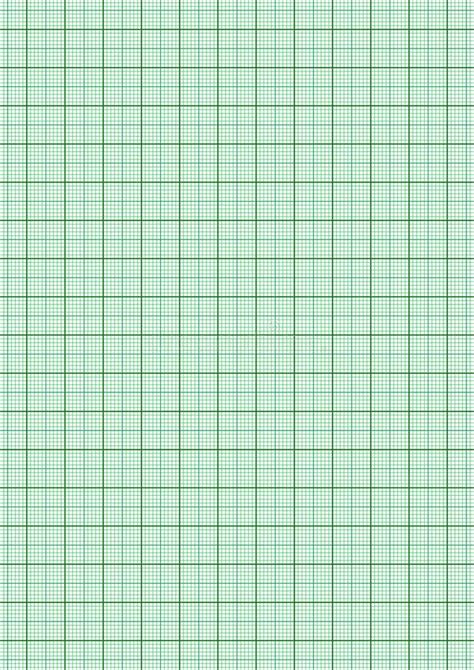 Printable 12 Cm Green Graph Paper For A4 Paper