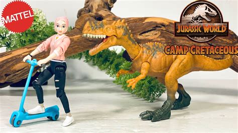 Mattel Camp Cretaceous Brooklynn And Monolophosaurus Dino Pack Review