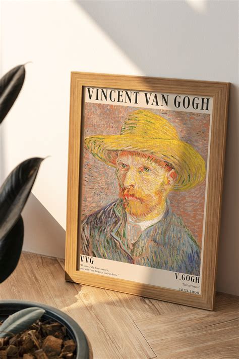 Van Gogh Poster Set Of 2 Prints Exhibition Poster Printable Etsy