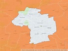 74336 Brackenheim mit PLZ Karte und Straßenverzeichnis