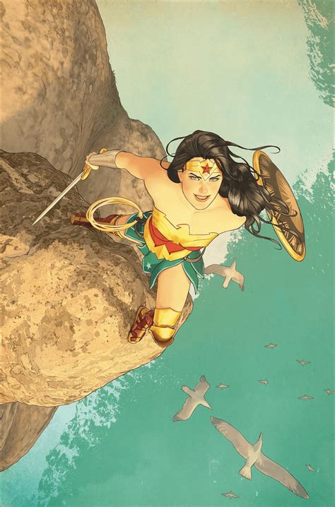 Cover Wonder Woman 1 Variant Cover By Mikel Janín Rdccomics
