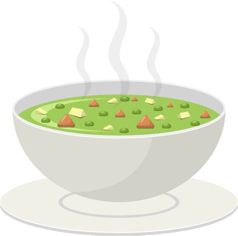Hot Vegetable Soup Clipart Design Illustration 9399826 Png
