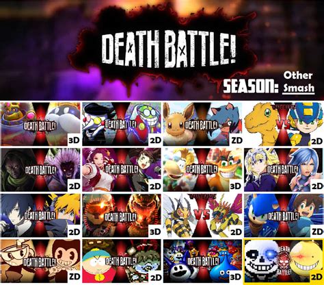 Ssb Death Battle Matchup Other Characters By Codxros3 On Deviantart