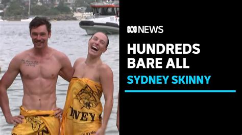 Hundreds Shed Their Clothes For Sydney S Annual Nude Swim ABC News