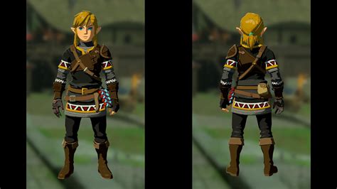 Black Hylian Tunic At The Legend Of Zelda Tears Of The Kingdom Nexus