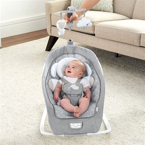 Ingenuity Rocking Seat Cuddle Lamb Big W