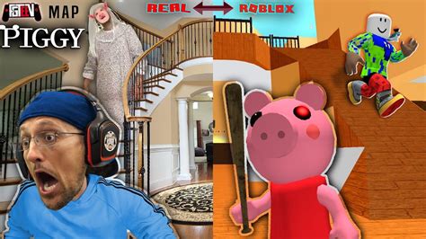 Roblox Piggy But In Our House Escape The Fgteev House Tour Custom