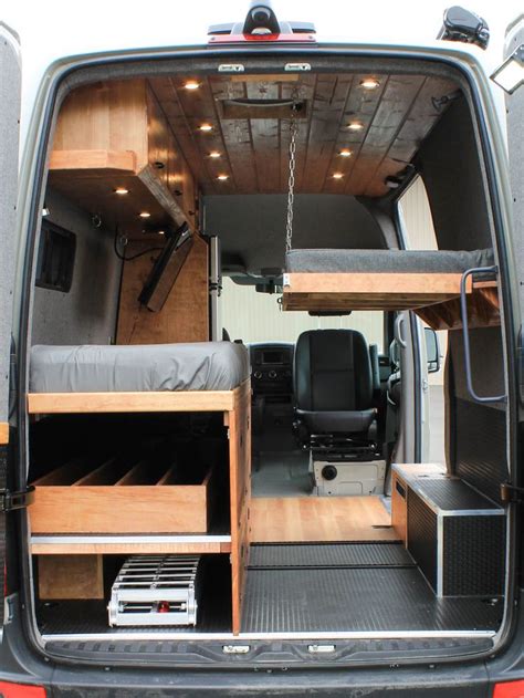 Graystone Sprinter Conversion Freedom Vans Fold Down Beds Van Life