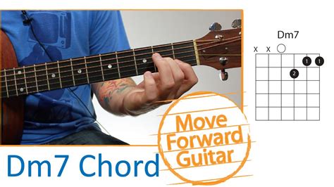 The below diagrams show you how to play the g minor 7 chord in various positions on the fretboard with notes in the chord: Guitar Chords for Beginners - Dm7 - YouTube