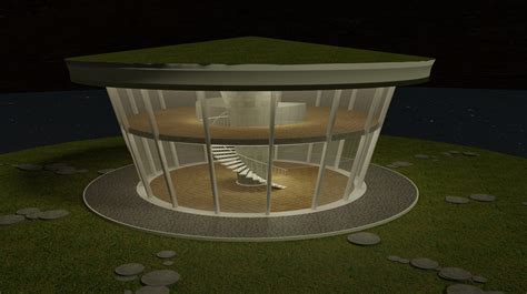 Round Pavilion In Concept Cgtrader
