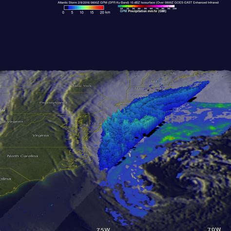 Intensifying Atlantic Storm Examined By Nasas Gpm