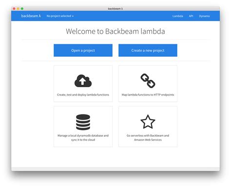 Backbeam Lambda Ui Open Source Agenda