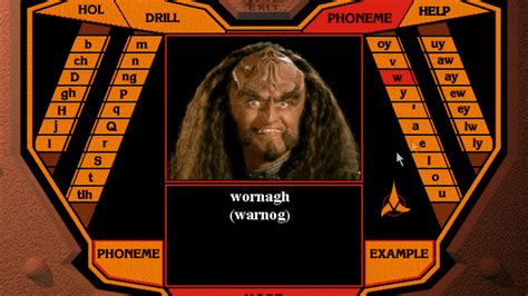 Star Trek Klingon Language Lab Part 4 Youtube