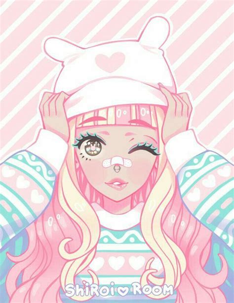 Pink Kawaii Anime Cute Wallpapers Kawaii Anime Pastel Emilywibberley