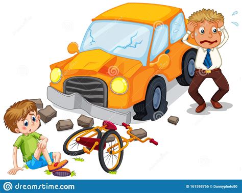 Accident Bike Stock Illustrations 1227 Accident Bike Stock