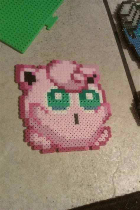 Perler Jigglypuff Perler Pokemon Pearler Bead Patterns Perler Patterns