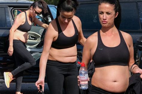 Chantelle Houghton Flaunts Her Figure In A Skimpy Crop Top After Ex
