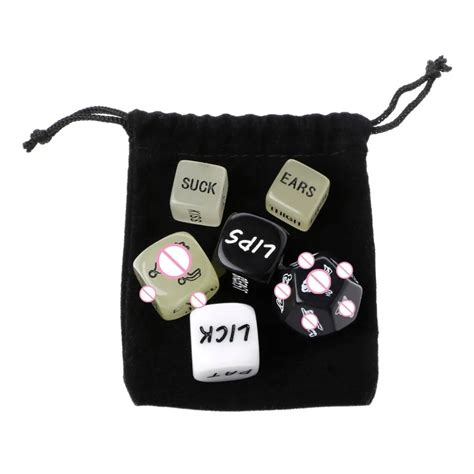 6 pcs fun acrylic dice love dice sex dice erotic dice love game toy couple t in dice from