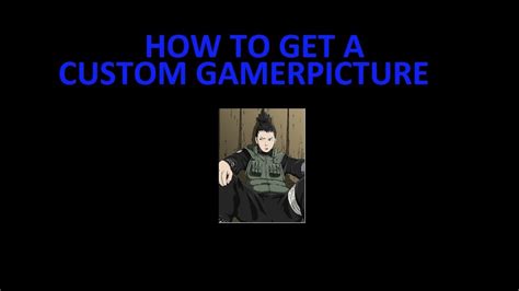 How To Get A Custom Gamer Picture On Xbox One Youtube