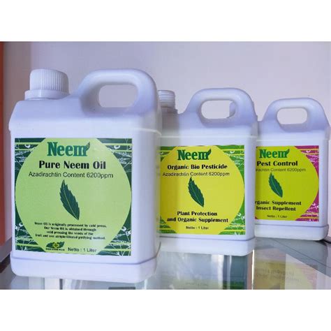 Jual Neemba Oil Pestisida Organik 1 Liter Shopee Indonesia
