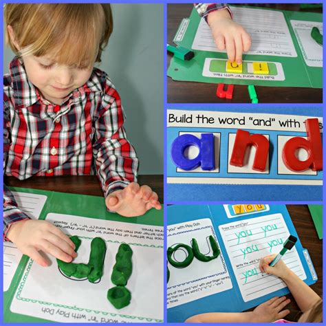 File Folder Activities For Sight Words Make Take And Teach