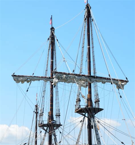 Galleon Ship Mast Free Stock Photo Public Domain Pictures