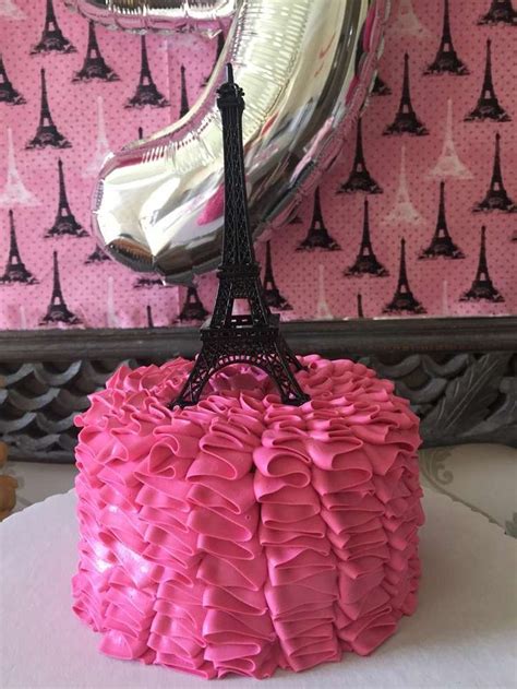 Cake is the unbeatable gift for celebrating the ages of life. French / Parisian Birthday Party Ideas | Photo 1 of 23 ...