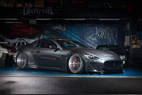 Lb Works Maserati Granturismo Liberty Walk Complete Car And Customize