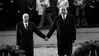 Helmut Kohl et François Mitterrand au cœur de l'amitié franco-allemande ...