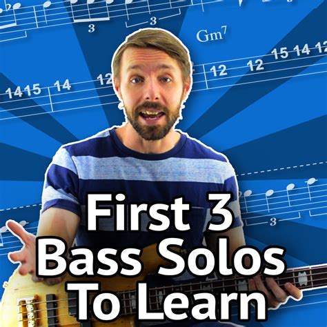 3 Easy Bass Solos Become A Bassist